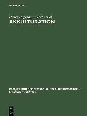 cover image of Akkulturation
